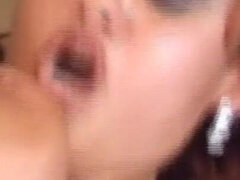 Pompino, Coppia, Mamma che vorrei scoparmi, Tette naturali, Rossa, Calze, D'annata