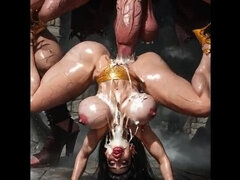 Mia The Dungeon Slut - Big Tits Latina Teen Takes Monster Cock in 4K Fantasy Fuck