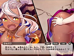 Grote mammen, Japaans, Tieten likken