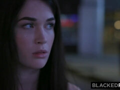 흑인, 오랄섹스, 흑갈색 머리, 다른 인종간의, 자연의 가슴, 보지, 면도된, 빼빼한