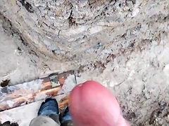 Amateur, Verga grande, Corridas, Gay, Masturbación, Al aire libre, Solo