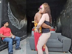 Mooie dikke vrouwen, Grote lul, Zwart, Braziliaans, Moeder die ik wil neuken, Stiefmoeder