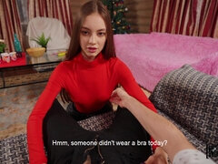 Amatör, Brunett, Universitet, Doggystyle, Europeisk, Naturliga tuttar, Pov, Tatuering