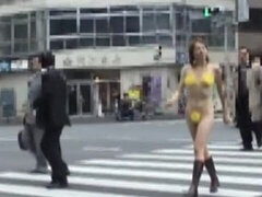 Amatør, Asiat, Bikini, Ekstrem, Janpansk, Udendørs, Mager, G streng