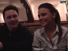 Exciting pickup porn with a cute college girl