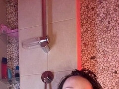 Amatorka, Duży tyłek, Duże cycki, Domowej roboty, Dojrzałe, Mamuśka, Prysznic, Solo