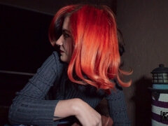 Duży kutas, Czarny, Obciąganie, Ubrani, Wielorasowy, Punkt widzenia, Publiczny, Rudowłosa