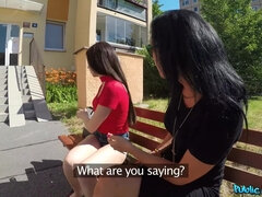 素人, フェラチオ, 浮気者, 手コキする, レズビアン, アウトドア, ハメ撮り, 公共