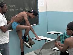 アナル, 舐める尻, デカチン, 大学生, イく瞬間, 黒人, ハードコア, なめる