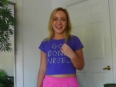 귀여운, 오르가슴, 보지, 혼자, 분출, 장난감들, 바이브레이터, 젖은