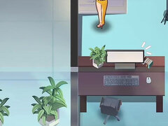 Tridimensional, Traseiro, Clitóris, Maduroa, Mamãe, Escritório, Xoxota, Tetas