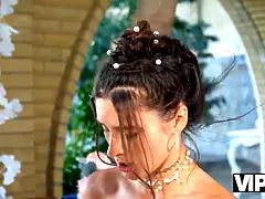 Anál, Nevěsta, Cuckold, Tvrdé kecy, Šaty, Na veřejnosti, Ruské, Punčochy