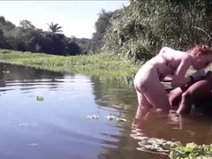 Amatorka, Biseksualny, Blondynka, Obciąganie, Brazylia, Para, Erotyczny, Jazda konna