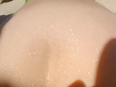 SEX on Wild TROPICAL BEACH # Butt Plug+Good Mood+Sun+Ocean= GOOD FUCK