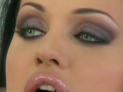 Aletta Ocean getting ready for a date Teaser video - threesome with cum in mouth