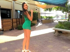 18, 素人, 露出狂, Hd, 公共, オマンコ, 剃毛, 一人