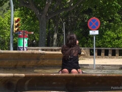 Spanish Slut Frida Sante Fucked Outdoors