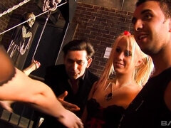 Anal, Blondin, Sperma shot, Dubbelpenetrering, Ansiktsbehandling, Underkläder, Trekant