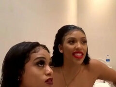 아마추어, 엉덩이, 큰 엉덩이, 미친, 에보니, 나체, 보지, 젖가슴