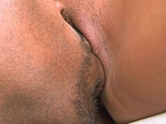 Czarny, Brunetka, Wytrysk, Twarzowy