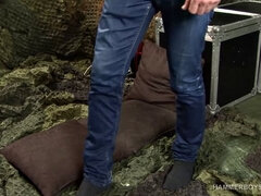 사정 샷, 음경, 핸드잡