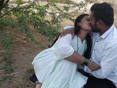 18, フェラチオ, カップル, Hd, インド人, キス, アウトドア, ラフ