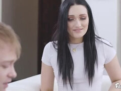 Step Sister Megan Hughes Craves Stepbrother's Cock - Hardcore Taboo Fuck