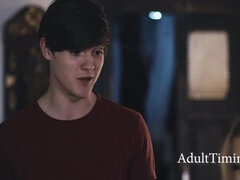 Biseksuell, Datter, Bakfra, Familie, Milf, Mamma, Ridning, Trekant