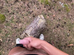Amateur, Tir de sperme, Homosexuelle, Masturbation, De plein air, Solo, Tatouage