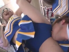 Enthousiasteling, Aziatisch, Pijpbeurt, Groep, Japaans