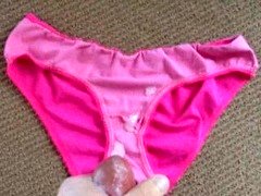 Pink Panty Cum blast 03