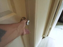 Gesztenyebarna, Ondó fröcskölés, Arcra élvezés, Kézimunka, Hd, Nézőpont