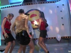 Zwart, Blond, Hd, Hakken, Feest, Douche, Kousen, Tatoeage