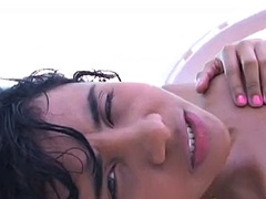 Baben, Fingering, Flickvän, Hardcore, Utomhus, Tonåring, Tuttar