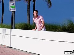 Valentina Jewels caught spying on PAWG neighbor's juicy ass in HD porn