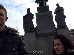 Watch how this kinky couple pays their bill with their own cash