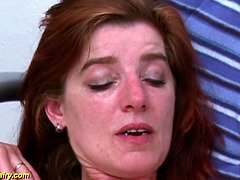 Enthousiasteling, Europees, Extreem, Vuisten, Hd, Masturbatie, Rijpe lesbienne, Kut duiken