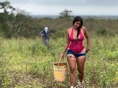 엉덩이, 큰 가슴, 오랄섹스, 가슴이 큰, 지방, 밀프, 자연의 가슴, 고함치는