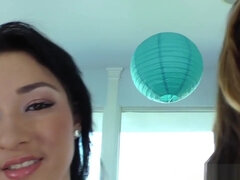 Blasen, Weibliche domination, Fetisch, Strapon, Flotter dreier