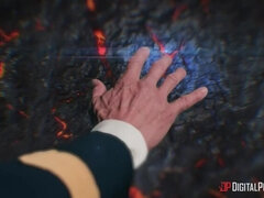 Amerikansk, Sort, Pik sutte, Støvler, Pik, Hundestilling, Ridning, Uniform