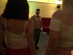 Hot 3some with Lovita, Adara and ebony stripper