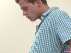 Kukk suging, Bakfra, Ansiktssperm, Hunn, Slikking, Kontor, Synsvinkel, Fitte