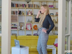 Gros seins, Blonde, Double pénétration, Adolescente, Plan cul à trois