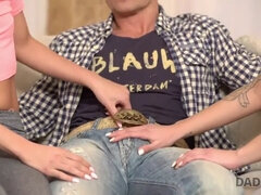 Amatör, Avsugning, Pappa, Hd, Liten och nätt, Hans, Tonåring, Trekant