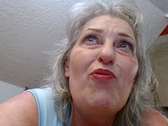 Amerikansk, Cougar, Hårig, Mogen, Fitta