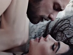 Shemale beauty fucked by a nice boyfriend in a wet anal hole