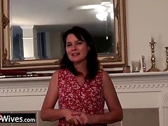 Cul, Brunette brune, Mamie, Masturbation, Maman, Chatte, Nénés