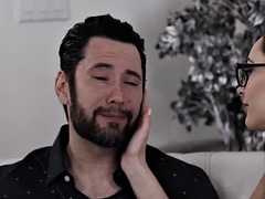 Dirty little 19 year old bae drilled by a big cock in missionary