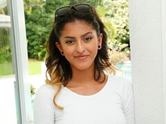 Camera da letto, Grande cazzo, Pompino, Brunetta, Latina, Tette naturali, Magra, Ragazza