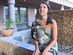 드레스, 피스팅, 힐, 수음, 오르가슴, 공개적인, 혼자, 업스커트